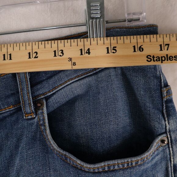 JEANERICA Autobahn AW003 Mid Vintage Men's Jeans Straight Relaxed Fit 33Wx34L - Picture 9 of 12